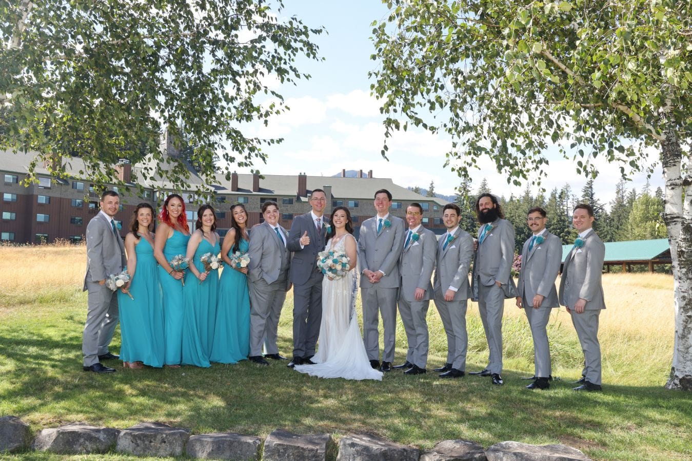 Asheley & Ben wedding at Skamania Lodge, Stevenson, WA — photo 26