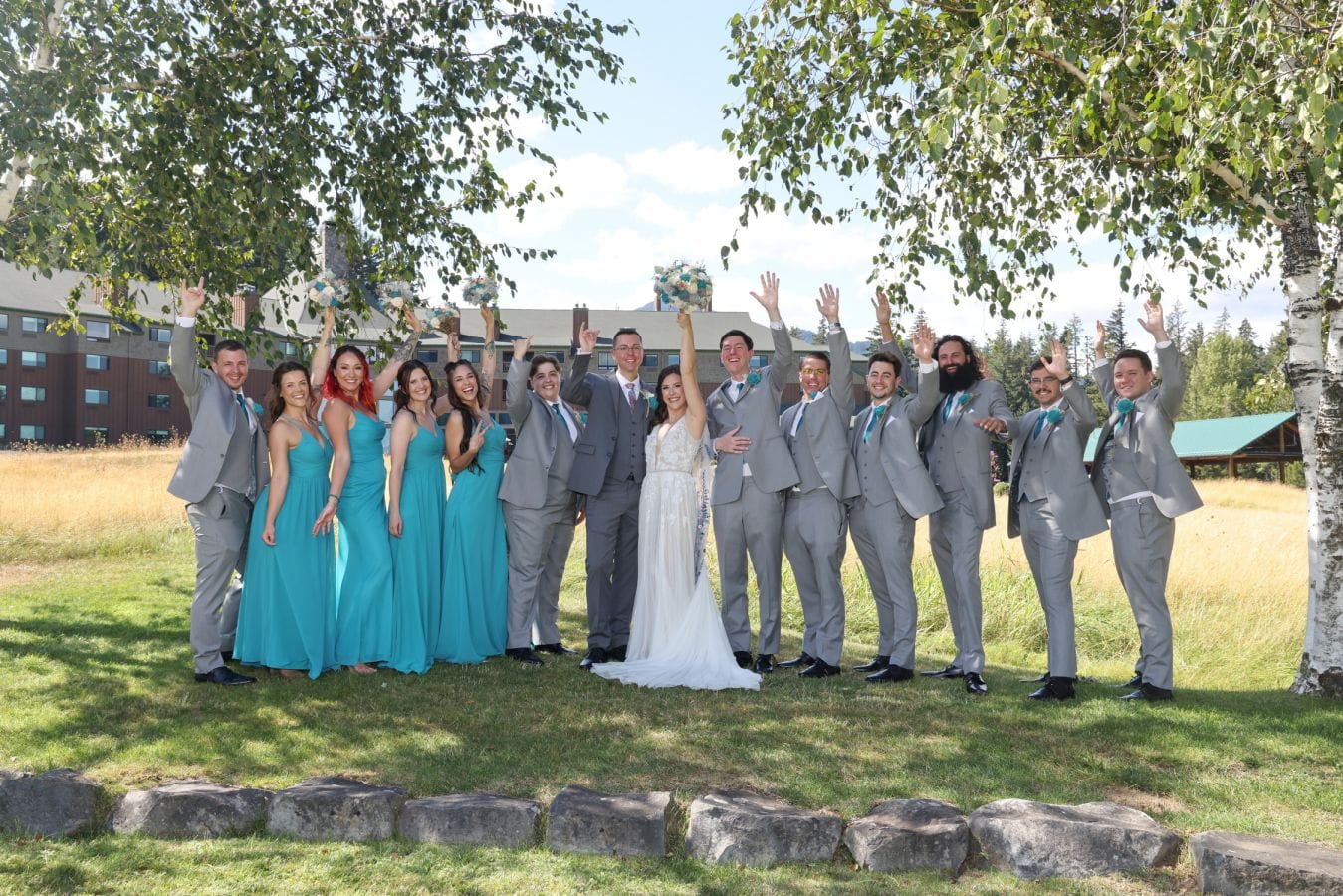 Asheley & Ben wedding at Skamania Lodge, Stevenson, WA — photo 25