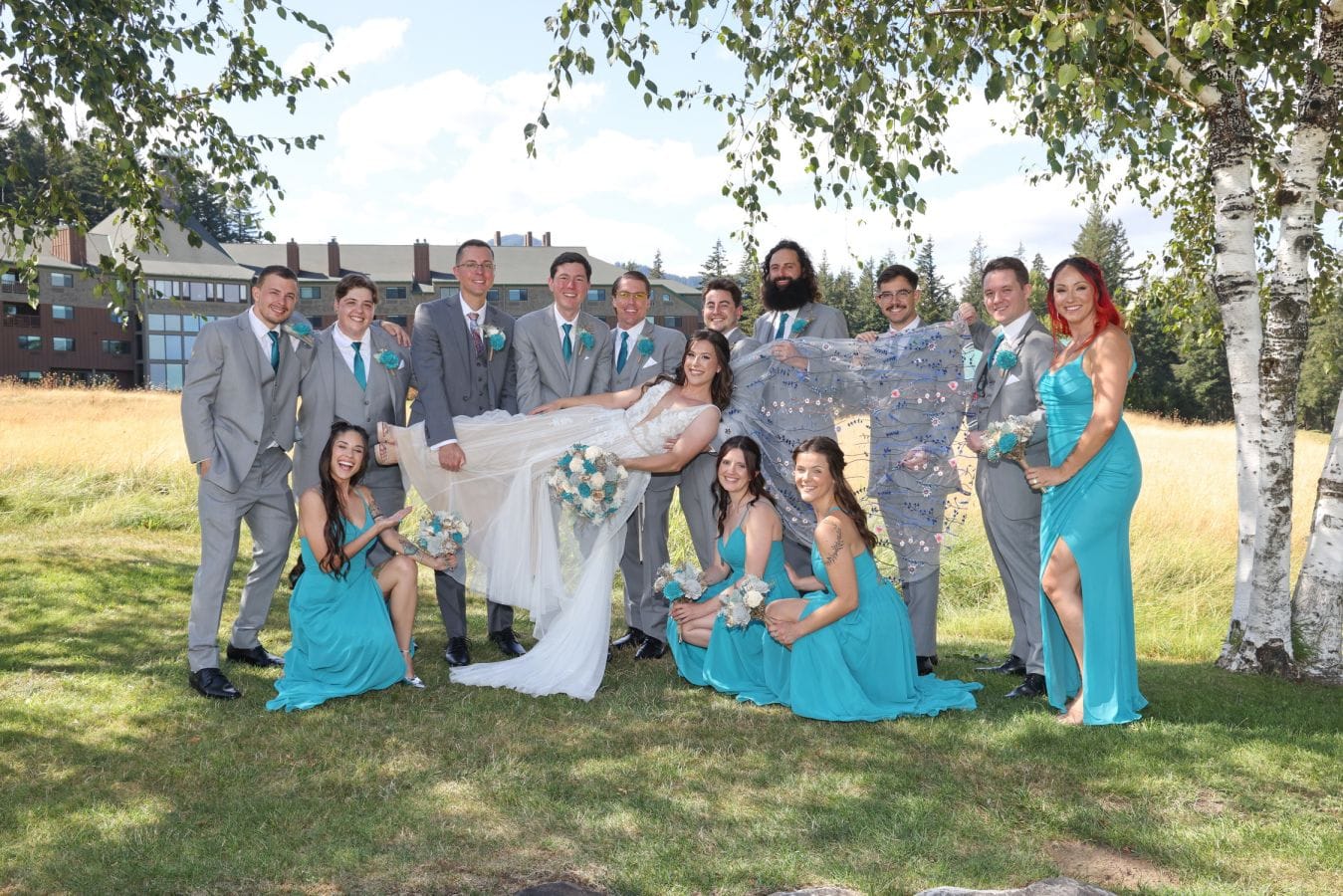 Asheley & Ben wedding at Skamania Lodge, Stevenson, WA — photo 27