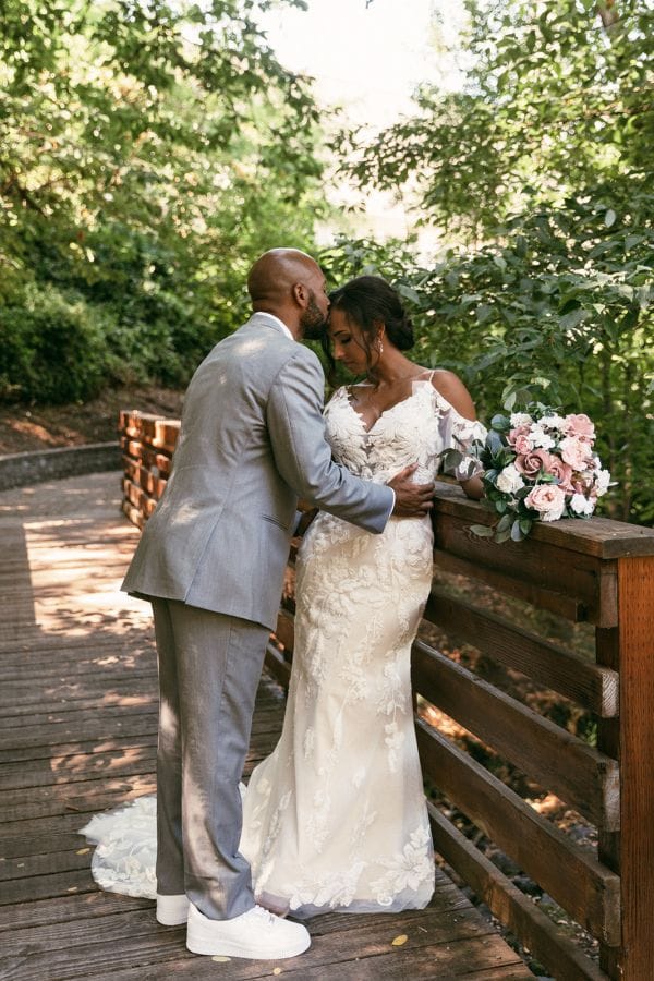 Heather & John wedding at Abernethy Center, Oregon City, OR — photo 10