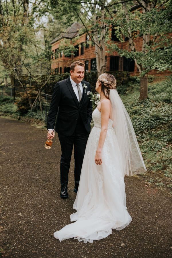 Karen & Nate wedding at The Foundry at Oswego Pointe, Lake Oswego, OR — photo 32