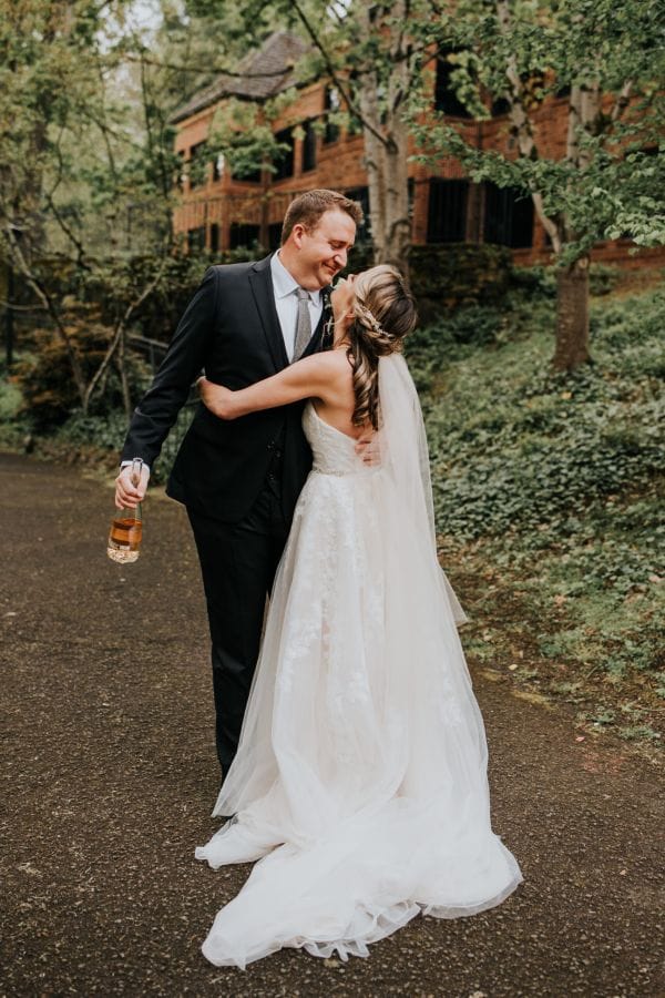 Karen & Nate wedding at The Foundry at Oswego Pointe, Lake Oswego, OR — photo 31