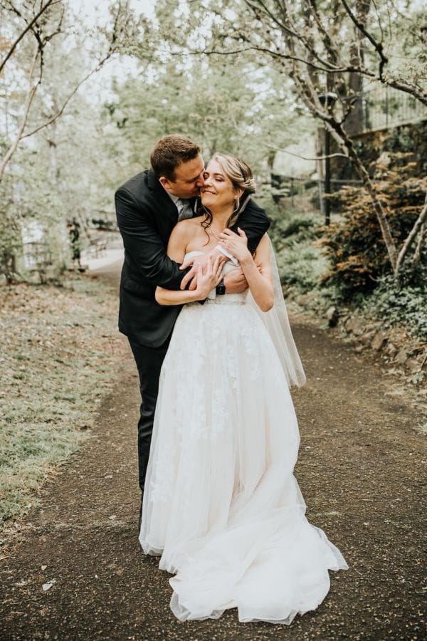 Karen & Nate wedding at The Foundry at Oswego Pointe, Lake Oswego, OR — photo 14