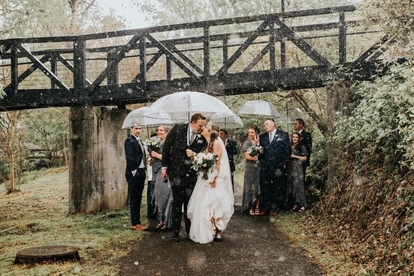 Karen & Nate wedding at The Foundry at Oswego Pointe, Lake Oswego, OR — photo 67
