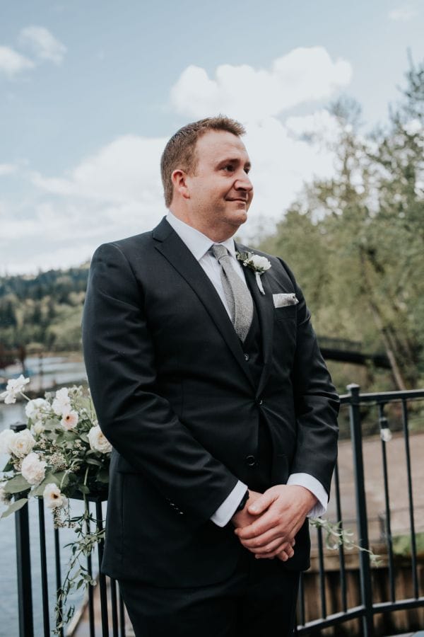 Karen & Nate wedding at The Foundry at Oswego Pointe, Lake Oswego, OR — photo 43