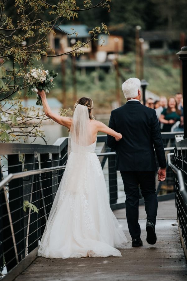 Karen & Nate wedding at The Foundry at Oswego Pointe, Lake Oswego, OR — photo 39
