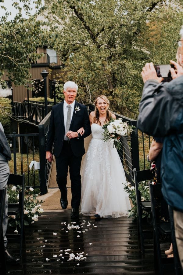 Karen & Nate wedding at The Foundry at Oswego Pointe, Lake Oswego, OR — photo 40