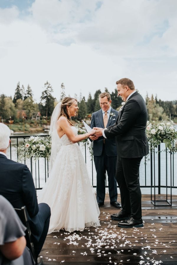 Karen & Nate wedding at The Foundry at Oswego Pointe, Lake Oswego, OR — photo 48