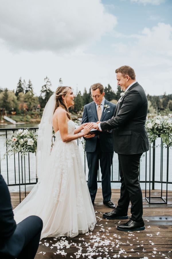 Karen & Nate wedding at The Foundry at Oswego Pointe, Lake Oswego, OR — photo 59
