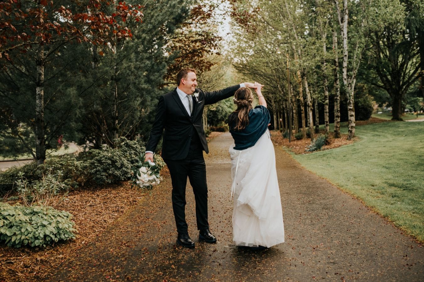 Karen & Nate wedding at The Foundry at Oswego Pointe, Lake Oswego, OR — photo 91