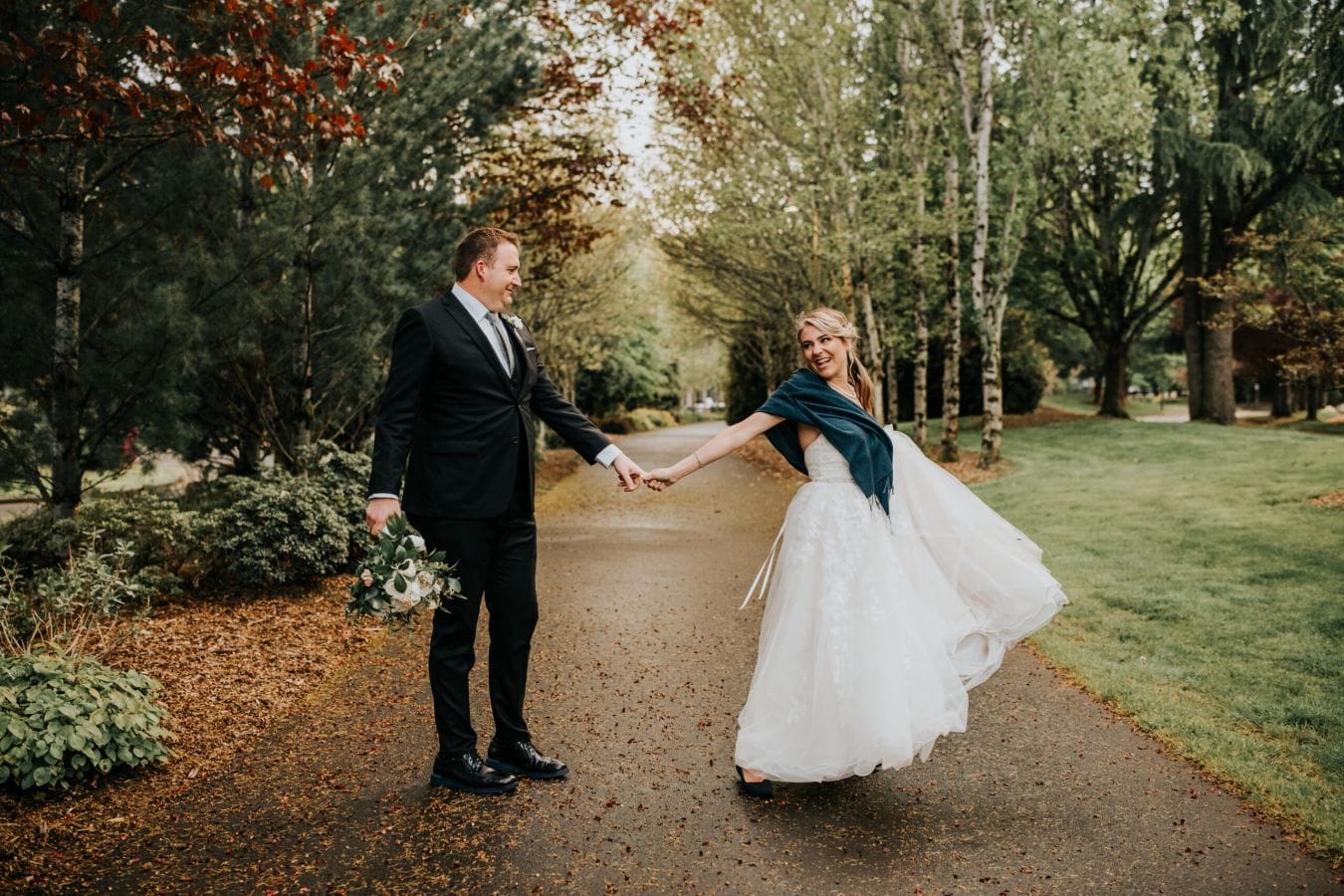 Karen & Nate wedding at The Foundry at Oswego Pointe, Lake Oswego, OR — photo 93