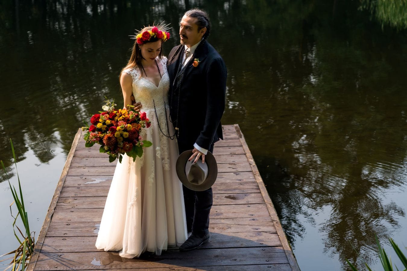 Katie & Royeric wedding at Bridal Veil Lakes, The Gorge, OR — photo 32