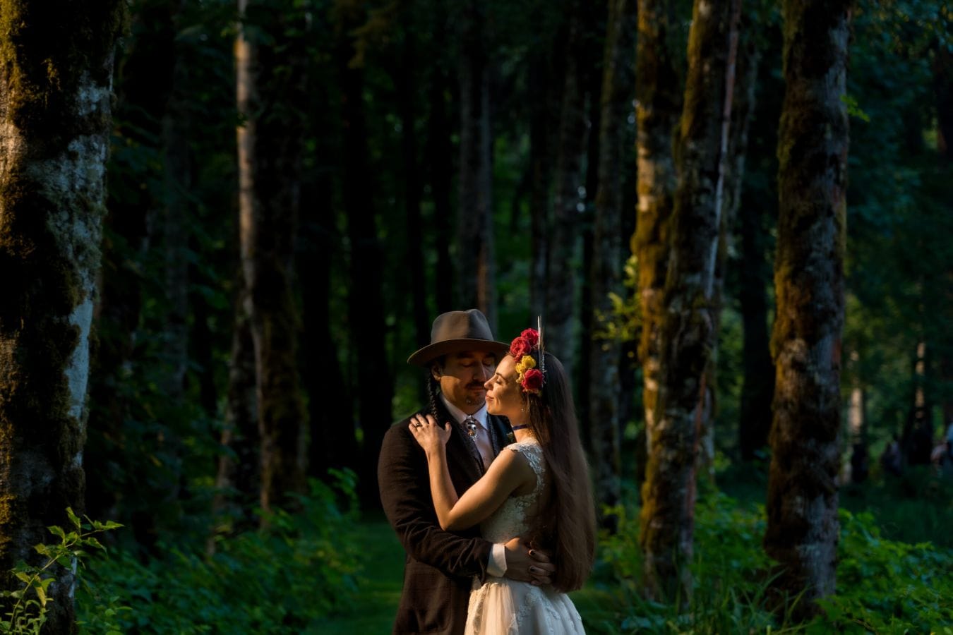Katie & Royeric wedding at Bridal Veil Lakes, The Gorge, OR — photo 34