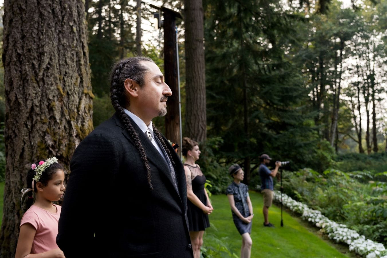Katie & Royeric wedding at Bridal Veil Lakes, The Gorge, OR — photo 6