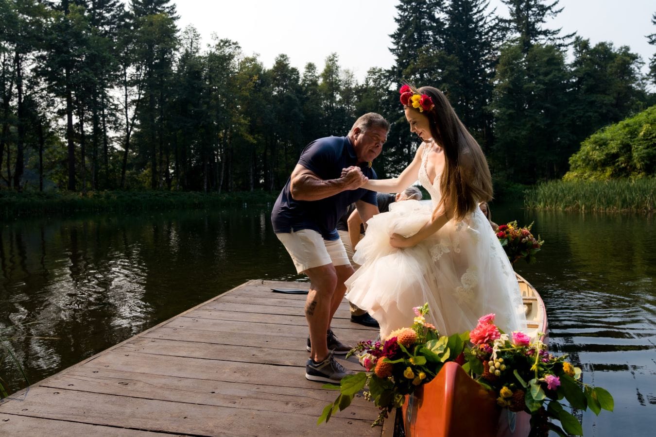 Katie & Royeric wedding at Bridal Veil Lakes, The Gorge, OR — photo 8