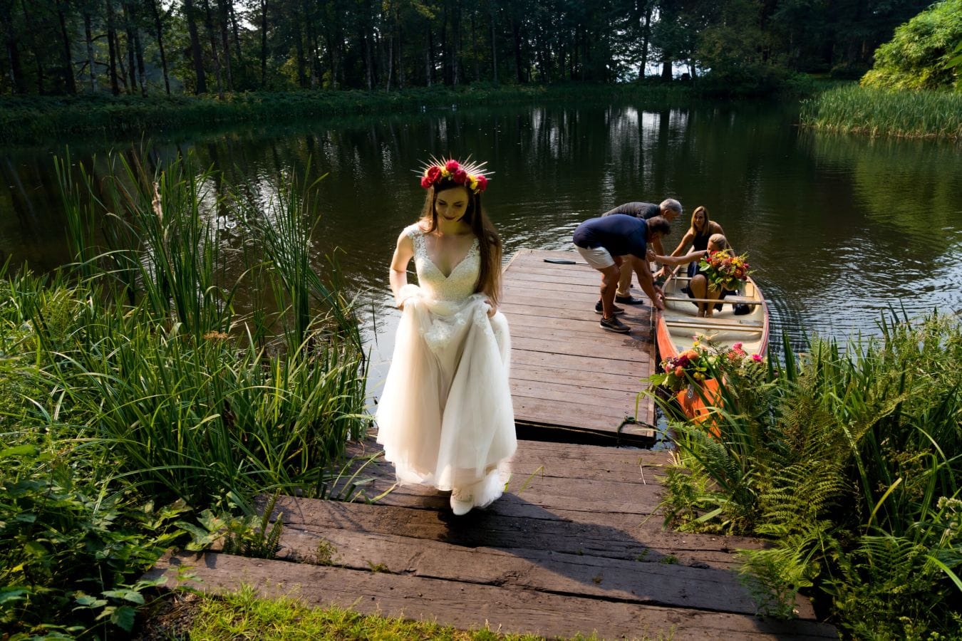 Katie & Royeric wedding at Bridal Veil Lakes, The Gorge, OR — photo 9