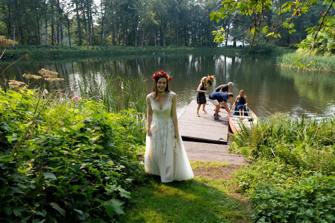 Katie & Royeric wedding at Bridal Veil Lakes, The Gorge, OR — photo 10