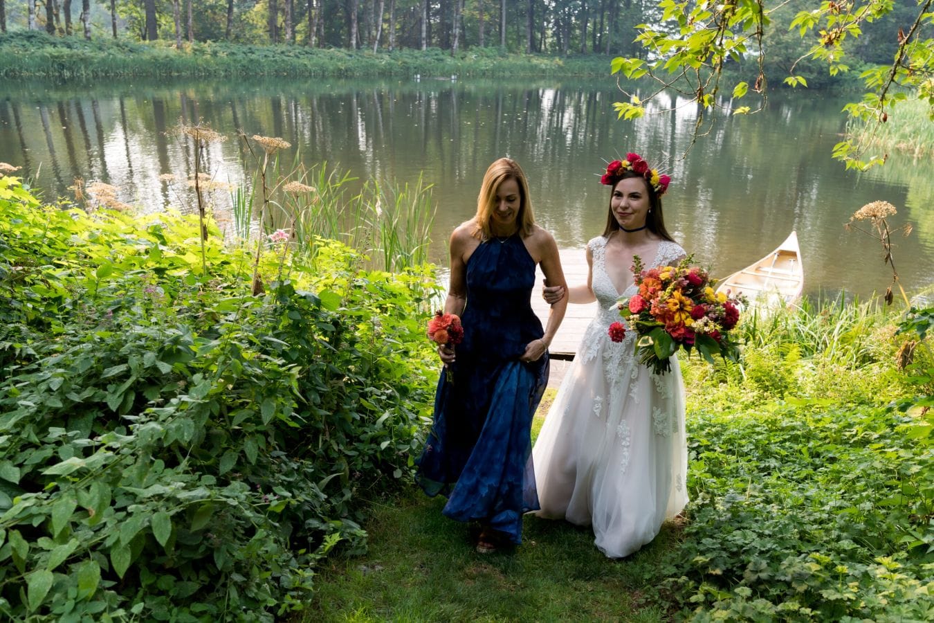 Katie & Royeric wedding at Bridal Veil Lakes, The Gorge, OR — photo 11