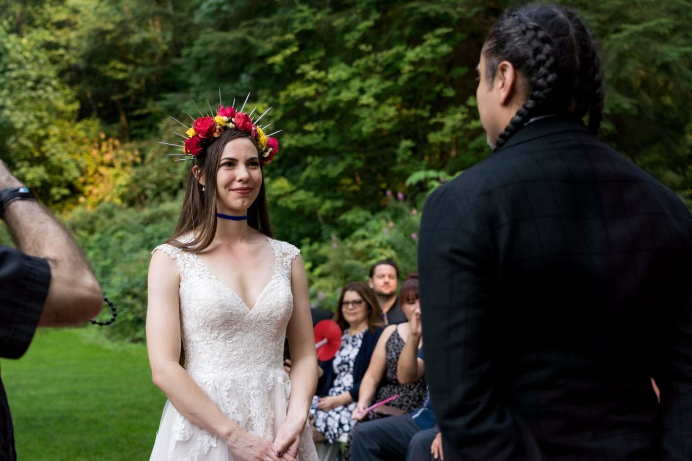 Katie & Royeric wedding at Bridal Veil Lakes, The Gorge, OR — photo 22