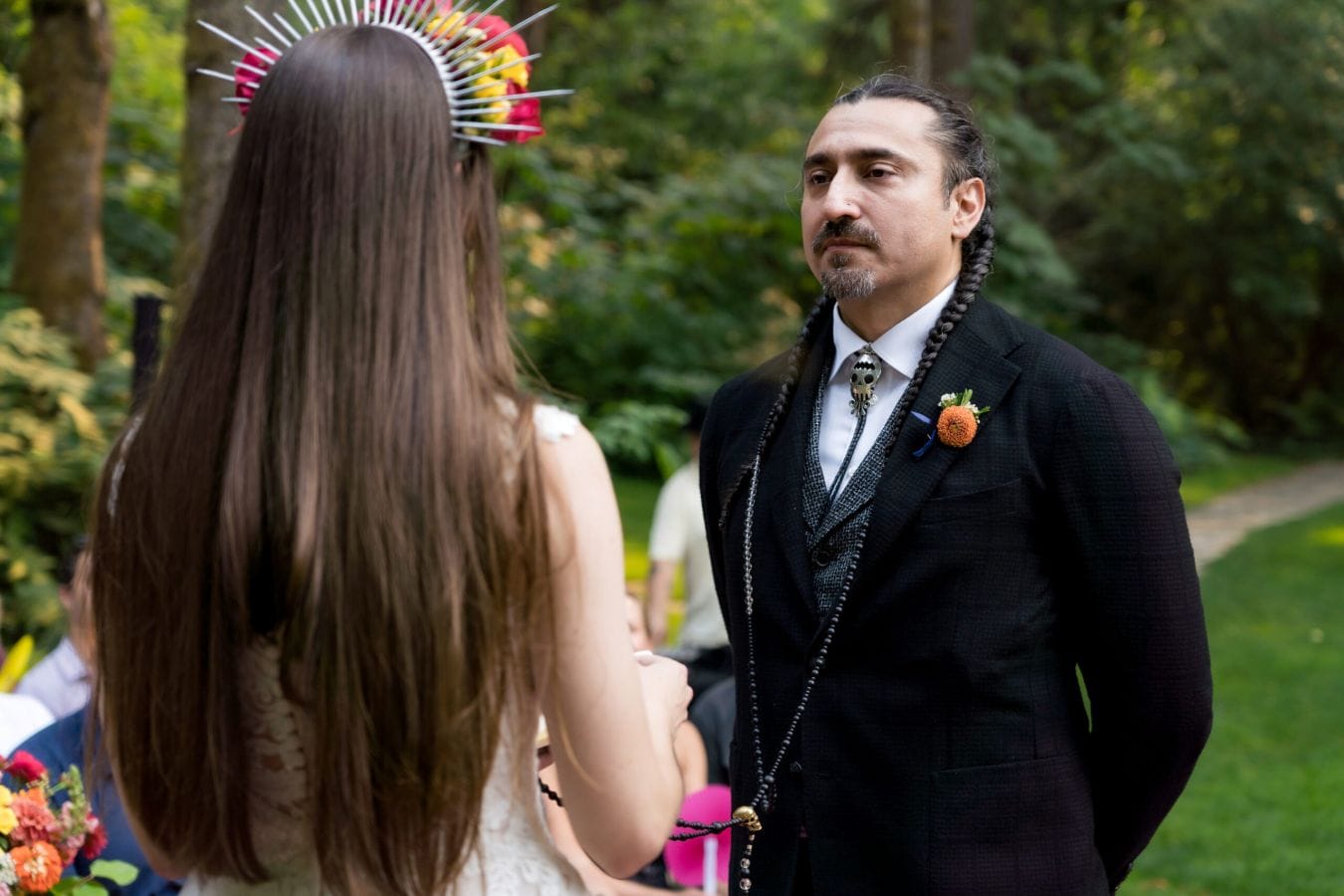 Katie & Royeric wedding at Bridal Veil Lakes, The Gorge, OR — photo 24