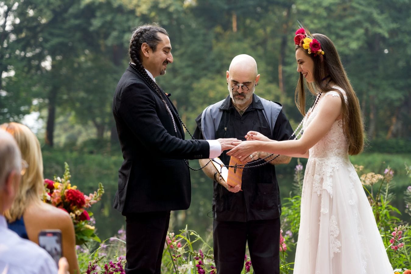 Katie & Royeric wedding at Bridal Veil Lakes, The Gorge, OR — photo 20