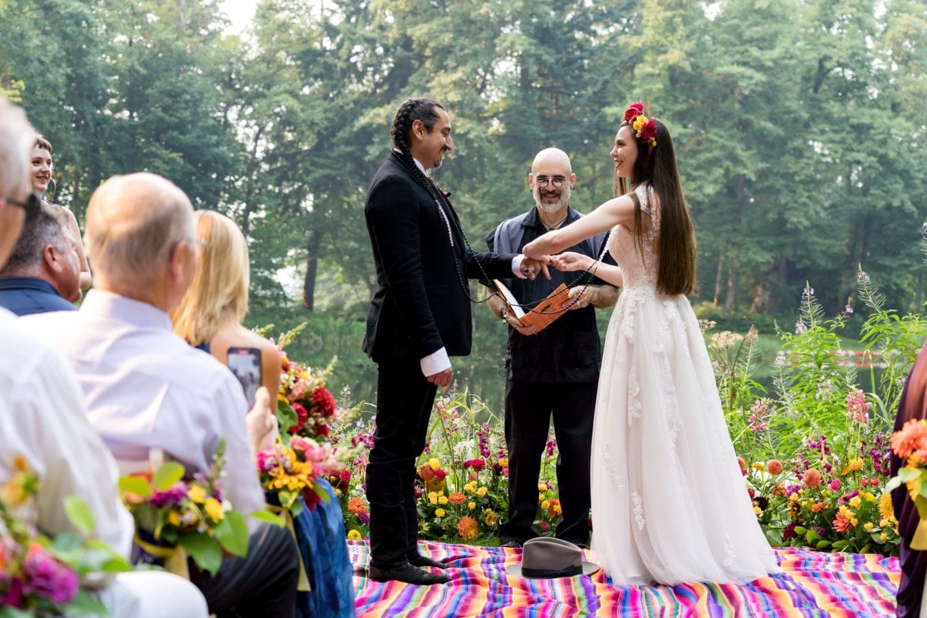 Katie & Royeric wedding at Bridal Veil Lakes, The Gorge, OR — photo 19