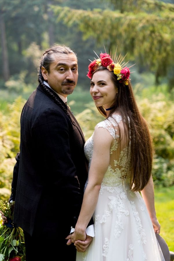 Katie & Royeric wedding at Bridal Veil Lakes, The Gorge, OR — photo 56