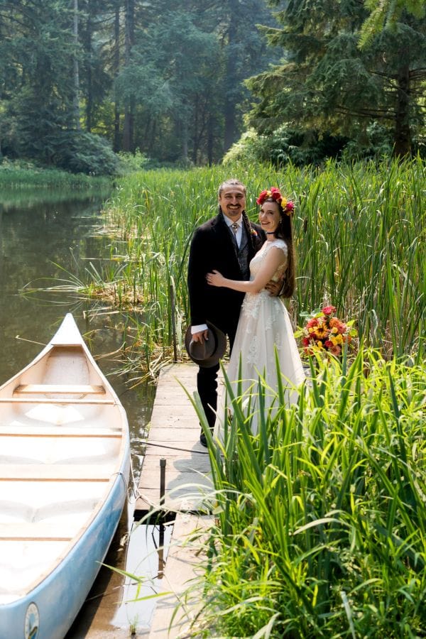 Katie & Royeric wedding at Bridal Veil Lakes, The Gorge, OR — photo 55