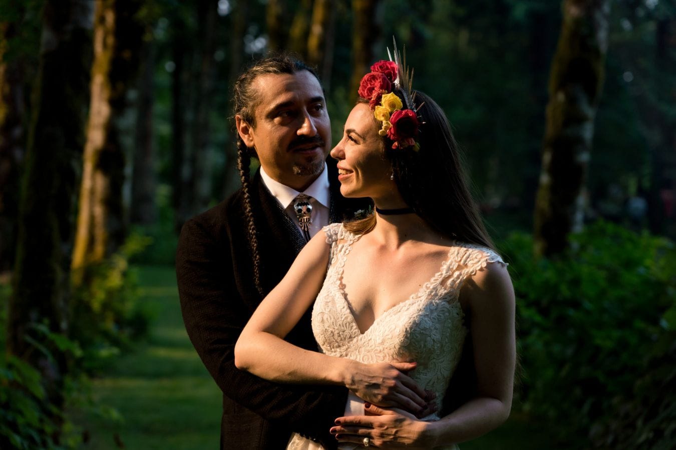 Katie & Royeric wedding at Bridal Veil Lakes, The Gorge, OR — photo 39