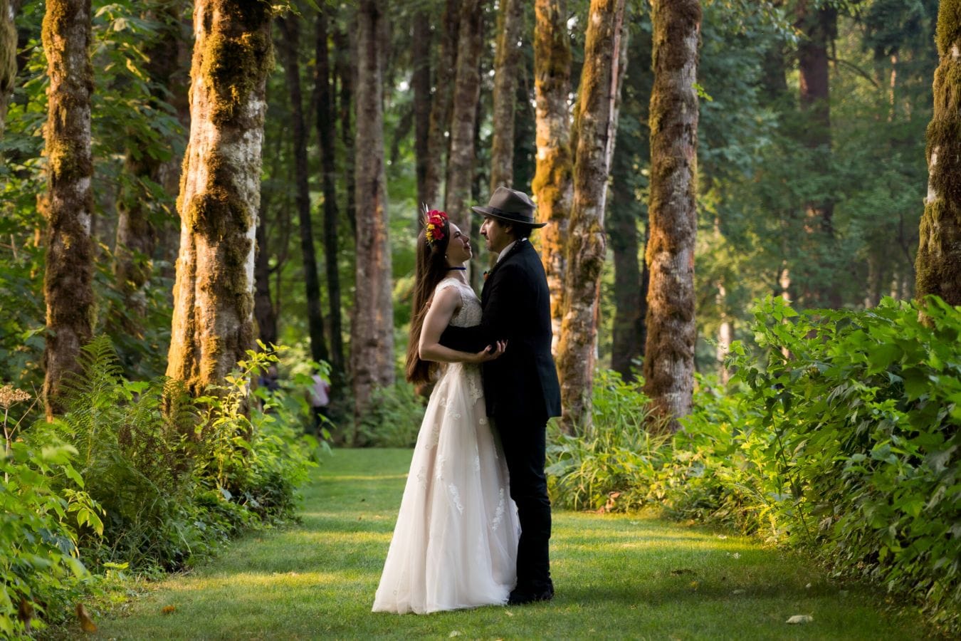 Katie & Royeric wedding at Bridal Veil Lakes, The Gorge, OR — photo 42