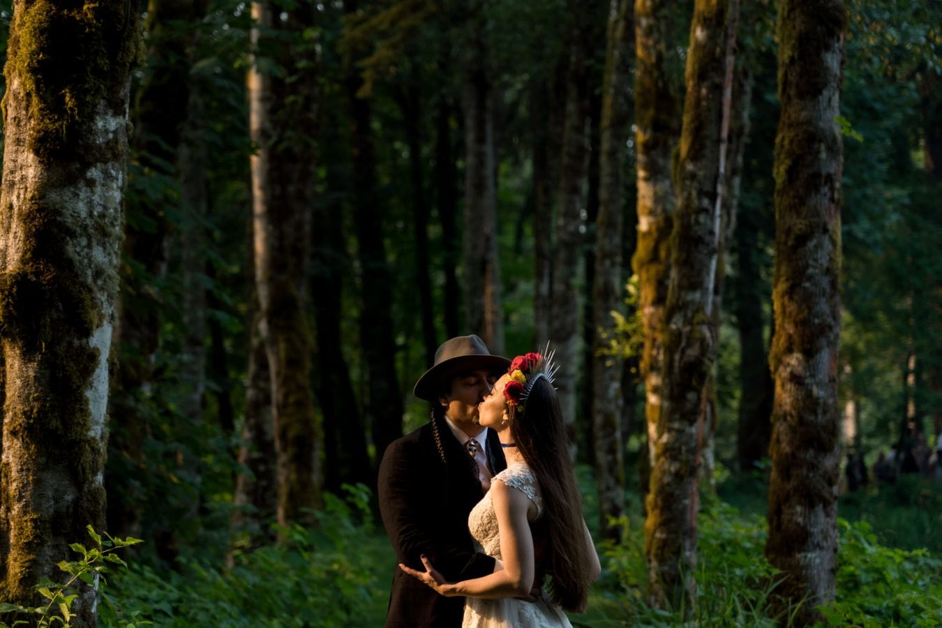 Katie & Royeric wedding at Bridal Veil Lakes, The Gorge, OR — photo 36