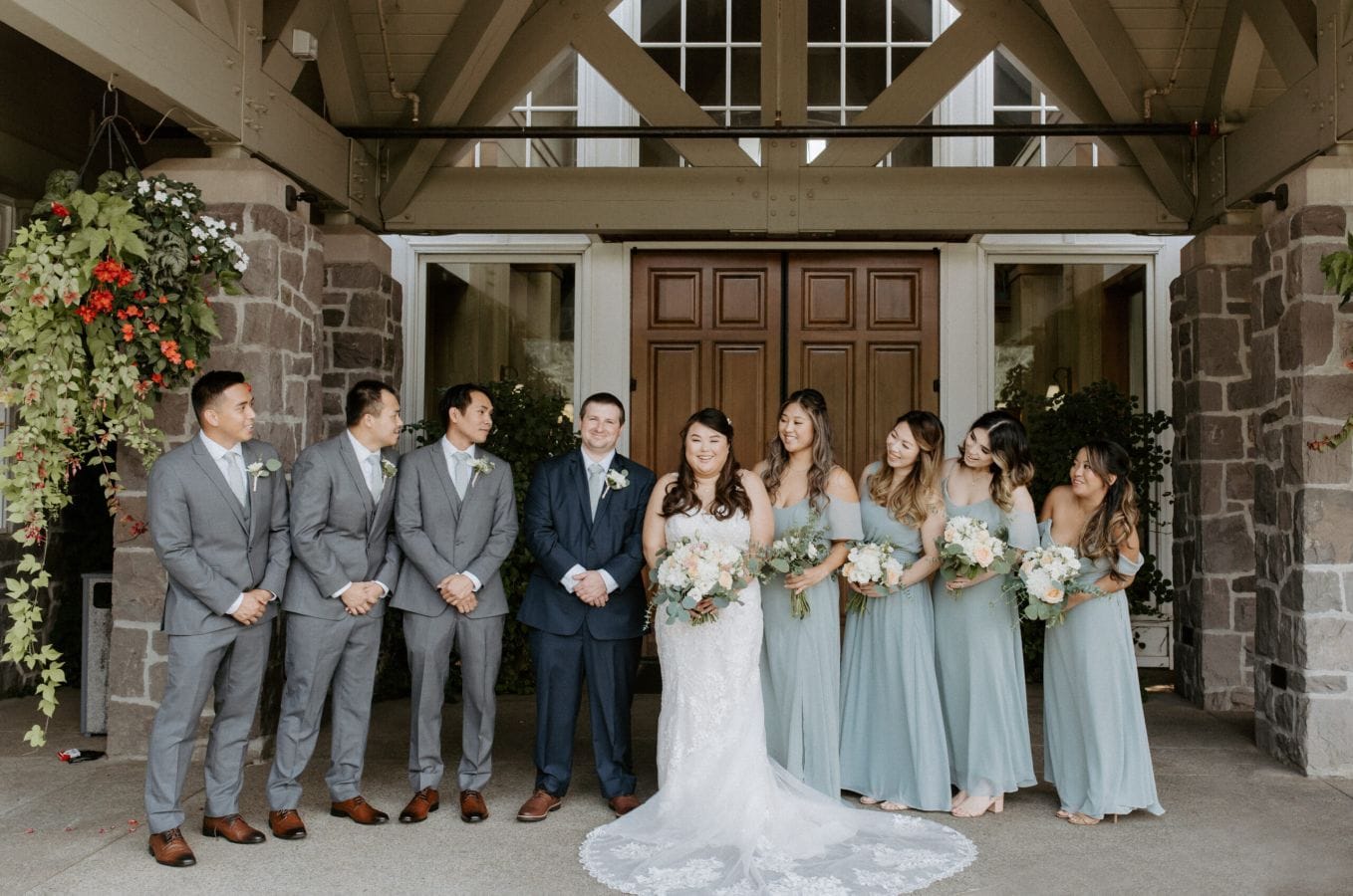 Kristie & Zach wedding at Oregon Golf Club, West Linn, OR — photo 8