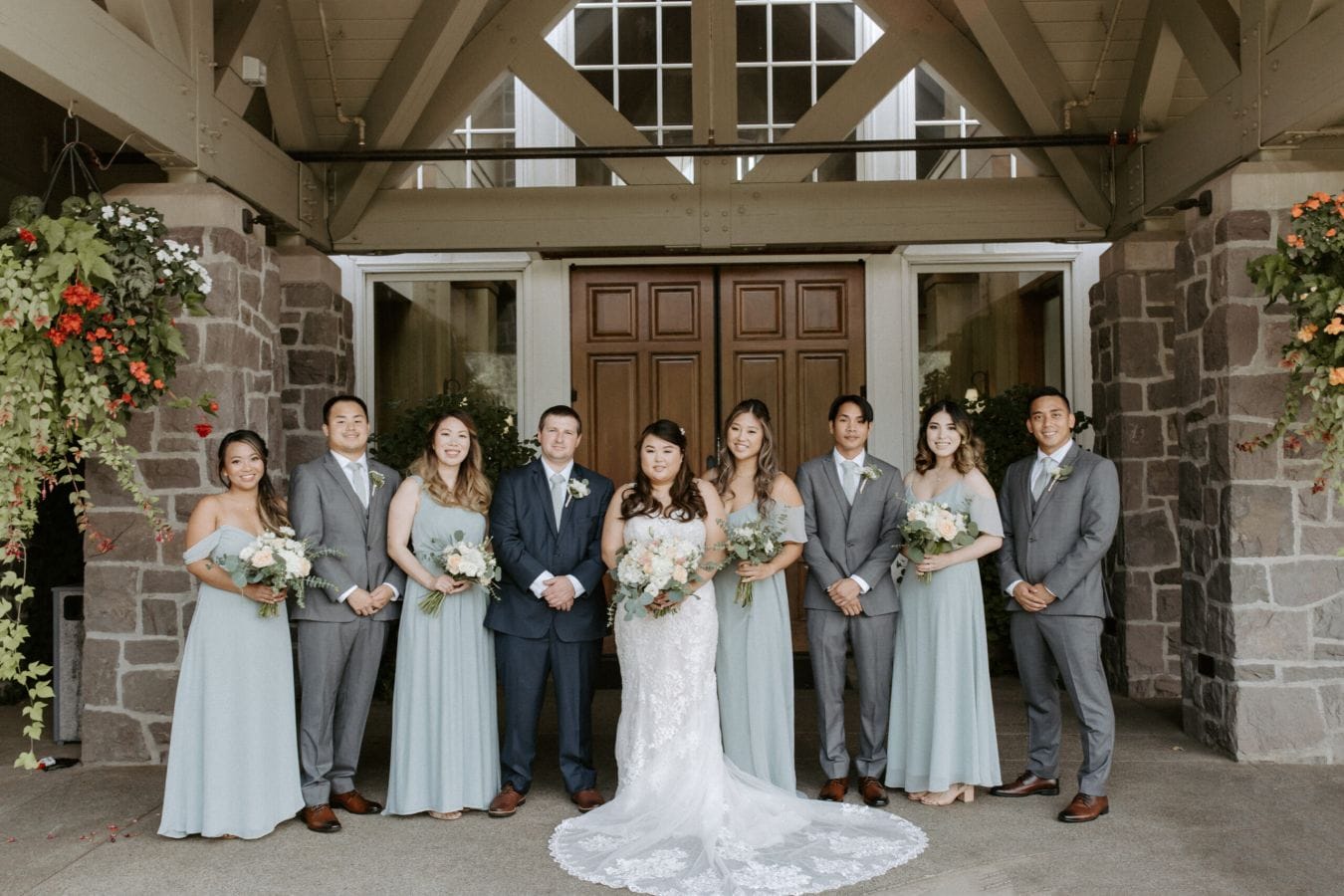 Kristie & Zach wedding at Oregon Golf Club, West Linn, OR — photo 9