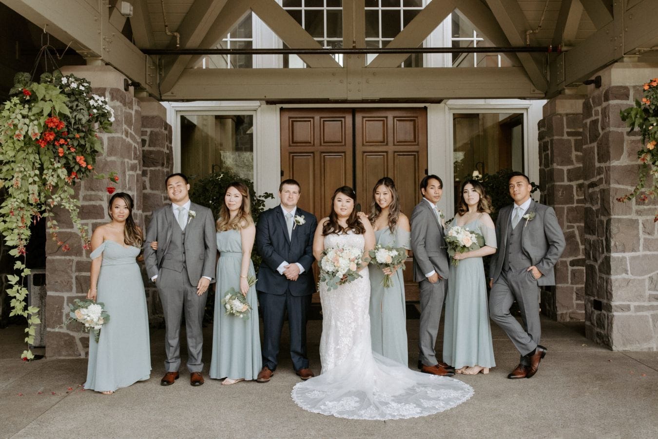 Kristie & Zach wedding at Oregon Golf Club, West Linn, OR — photo 11