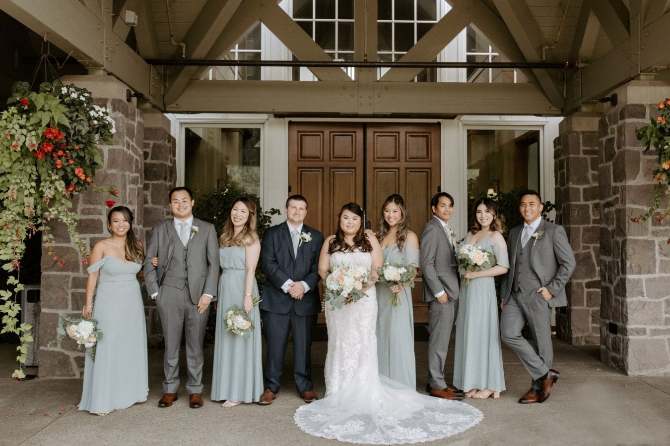 Kristie & Zach wedding at Oregon Golf Club, West Linn, OR — photo 12