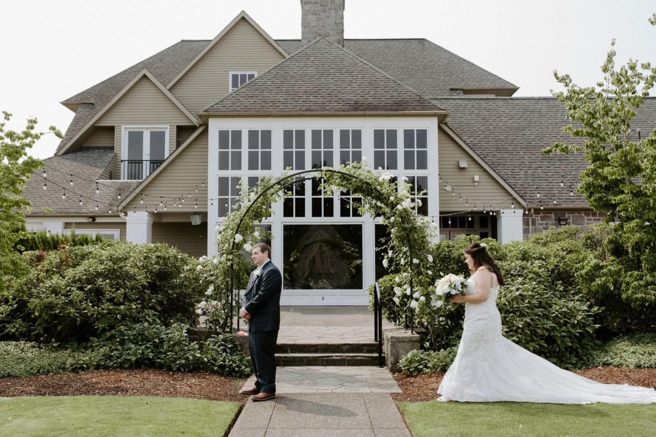 Kristie & Zach wedding at Oregon Golf Club, West Linn, OR — photo 1