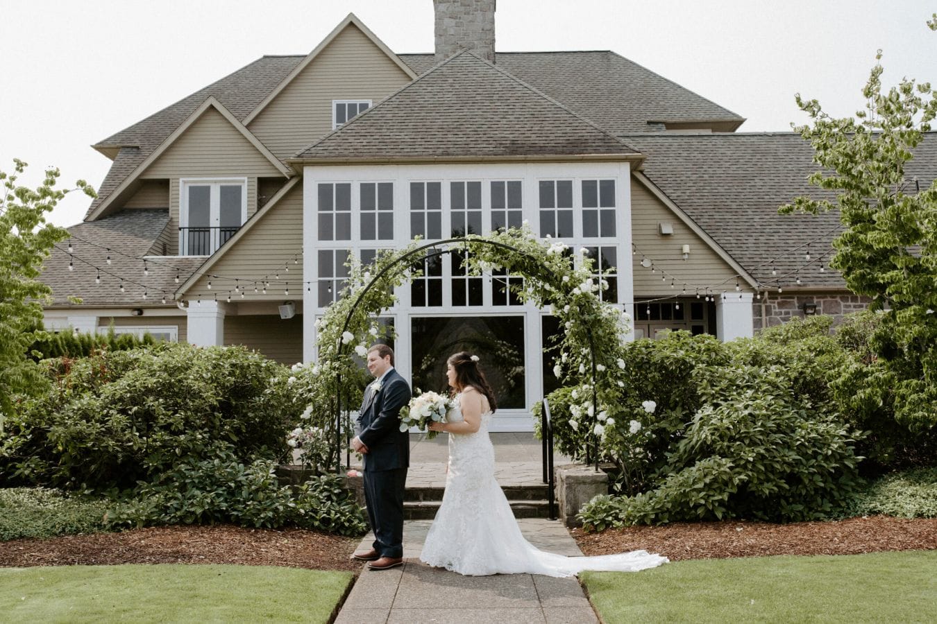 Kristie & Zach wedding at Oregon Golf Club, West Linn, OR — photo 3