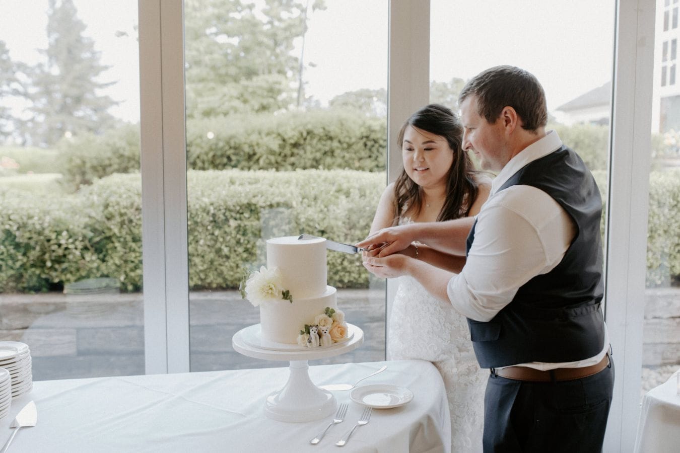 Kristie & Zach wedding at Oregon Golf Club, West Linn, OR — photo 55