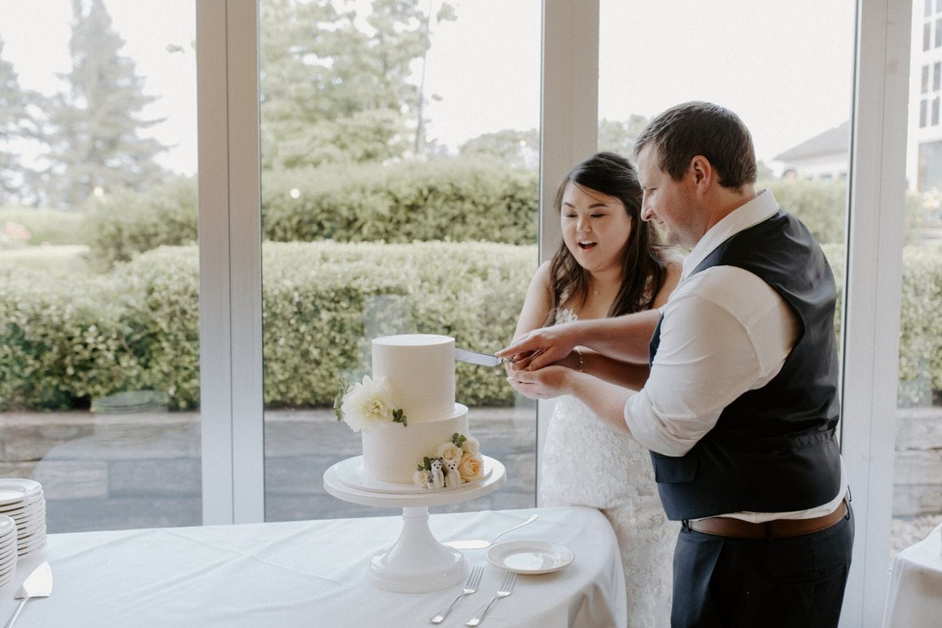 Kristie & Zach wedding at Oregon Golf Club, West Linn, OR — photo 56