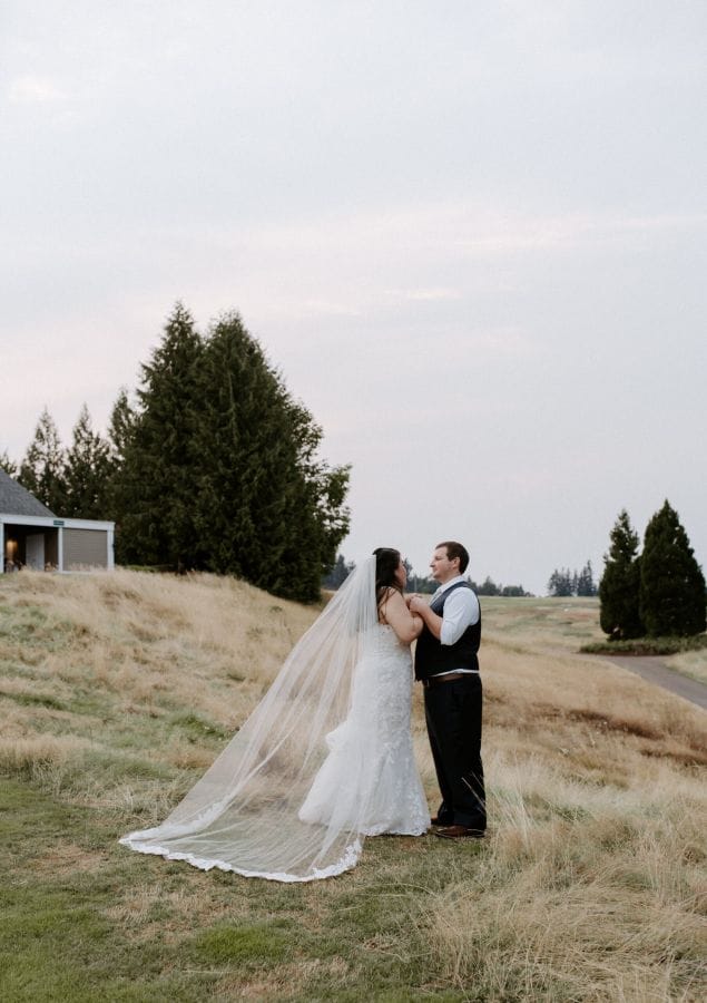 Kristie & Zach wedding at Oregon Golf Club, West Linn, OR — photo 49