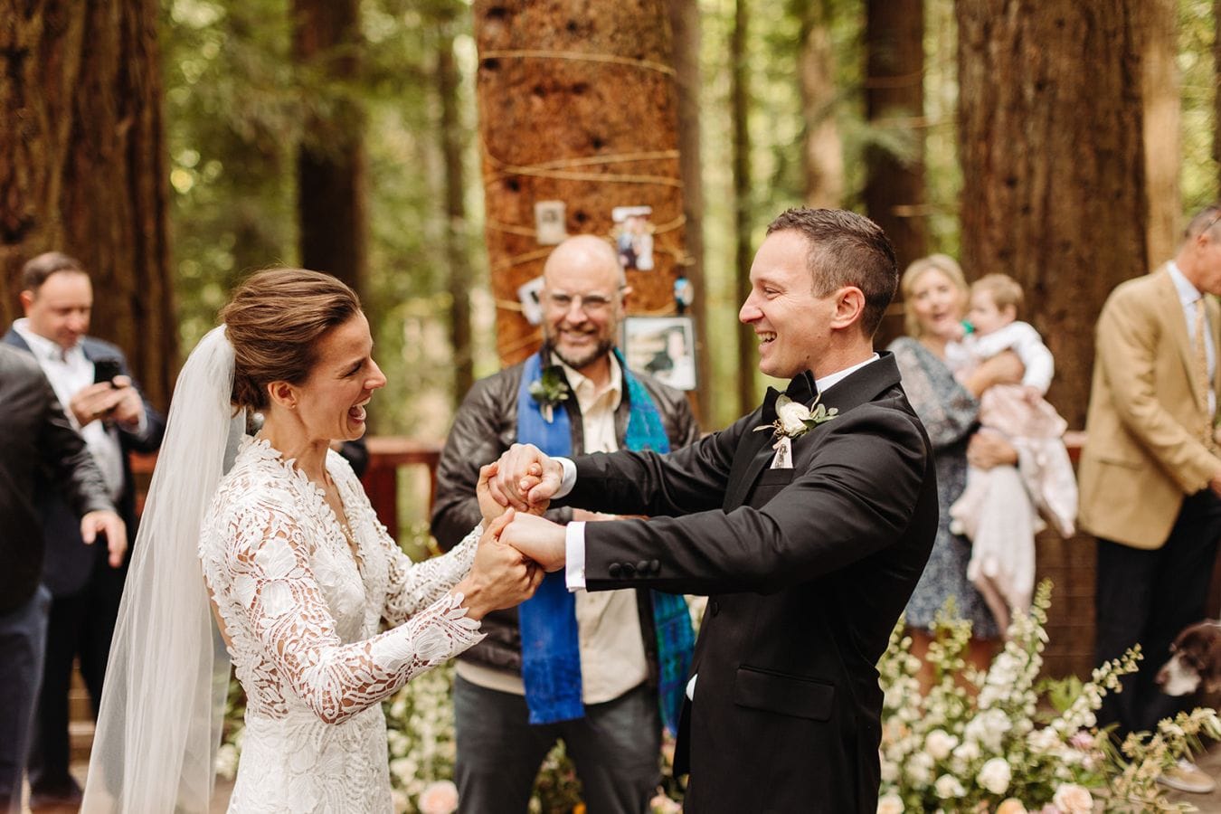 Lisa & Bryan wedding at Hoyt Arboretum, Portland, OR — photo 27