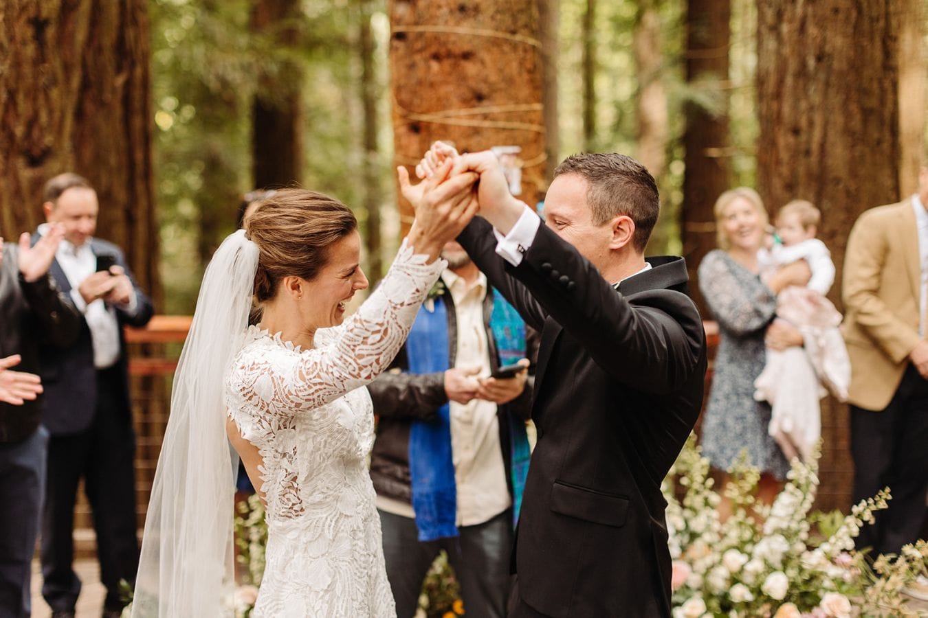 Lisa & Bryan wedding at Hoyt Arboretum, Portland, OR — photo 24