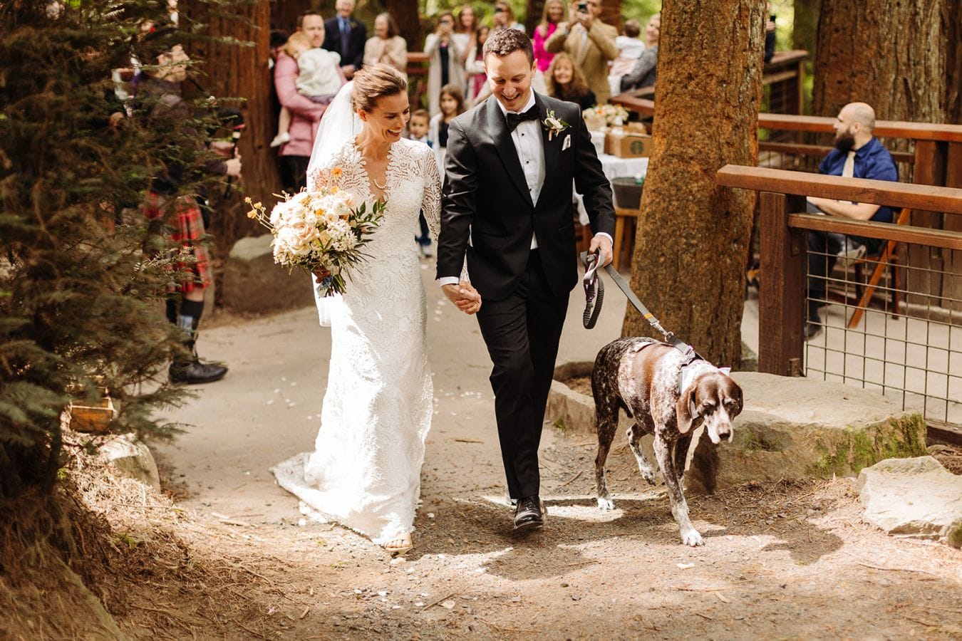 Lisa & Bryan wedding at Hoyt Arboretum, Portland, OR — photo 42