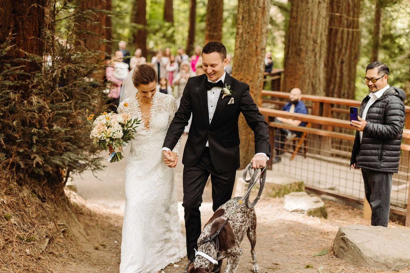 Lisa & Bryan wedding at Hoyt Arboretum, Portland, OR — photo 41