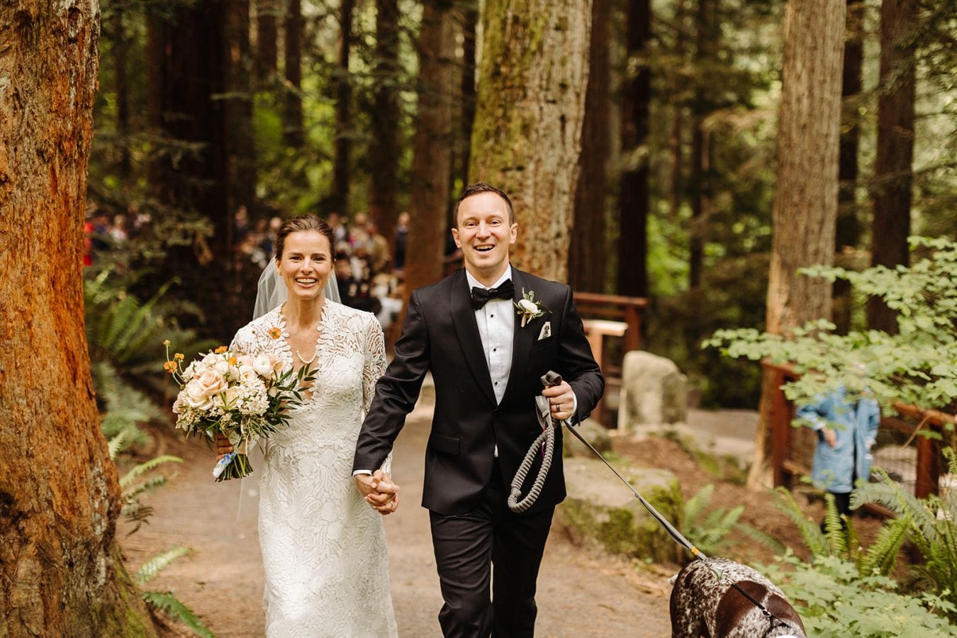 Lisa & Bryan wedding at Hoyt Arboretum, Portland, OR — photo 40