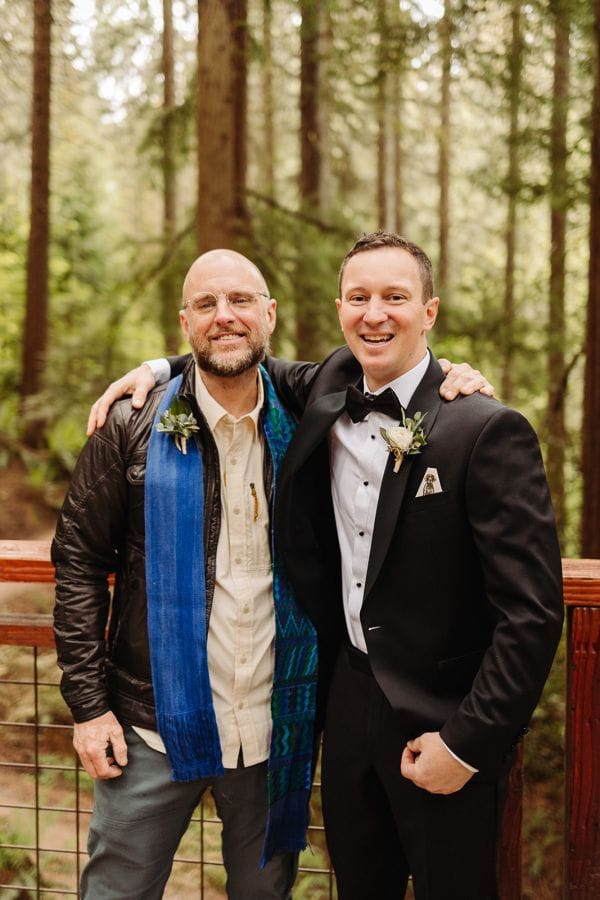 Lisa & Bryan wedding at Hoyt Arboretum, Portland, OR — photo 29