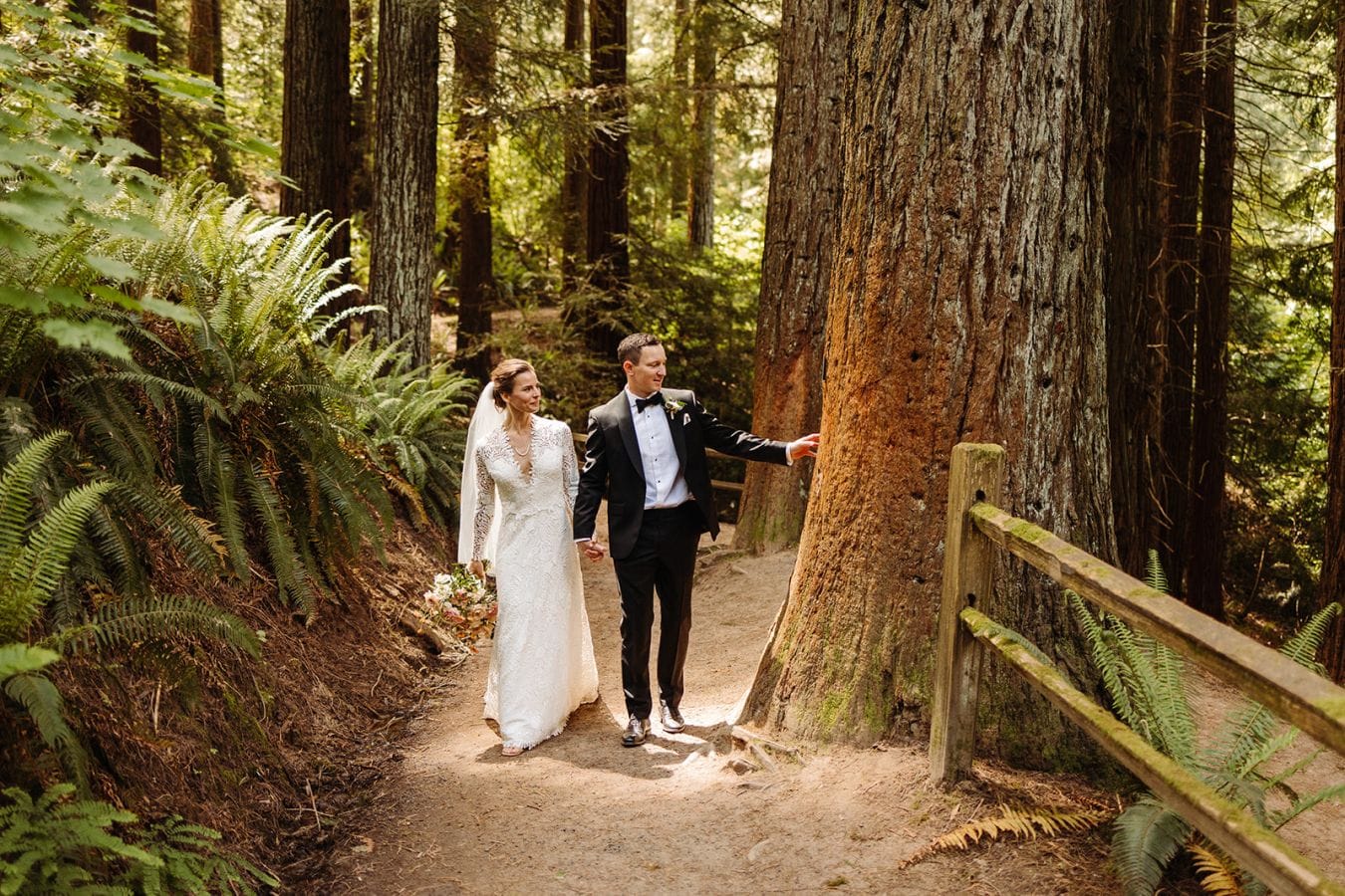 Lisa & Bryan wedding at Hoyt Arboretum, Portland, OR — photo 11
