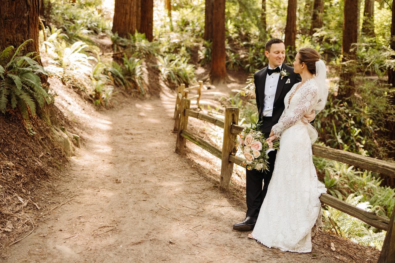 Lisa & Bryan wedding at Hoyt Arboretum, Portland, OR — photo 16