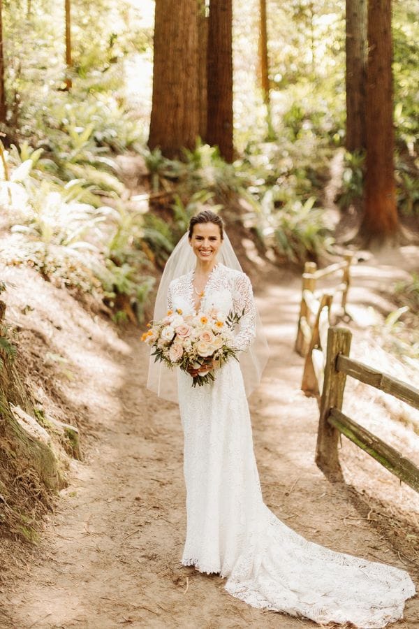 Lisa & Bryan wedding at Hoyt Arboretum, Portland, OR — photo 3