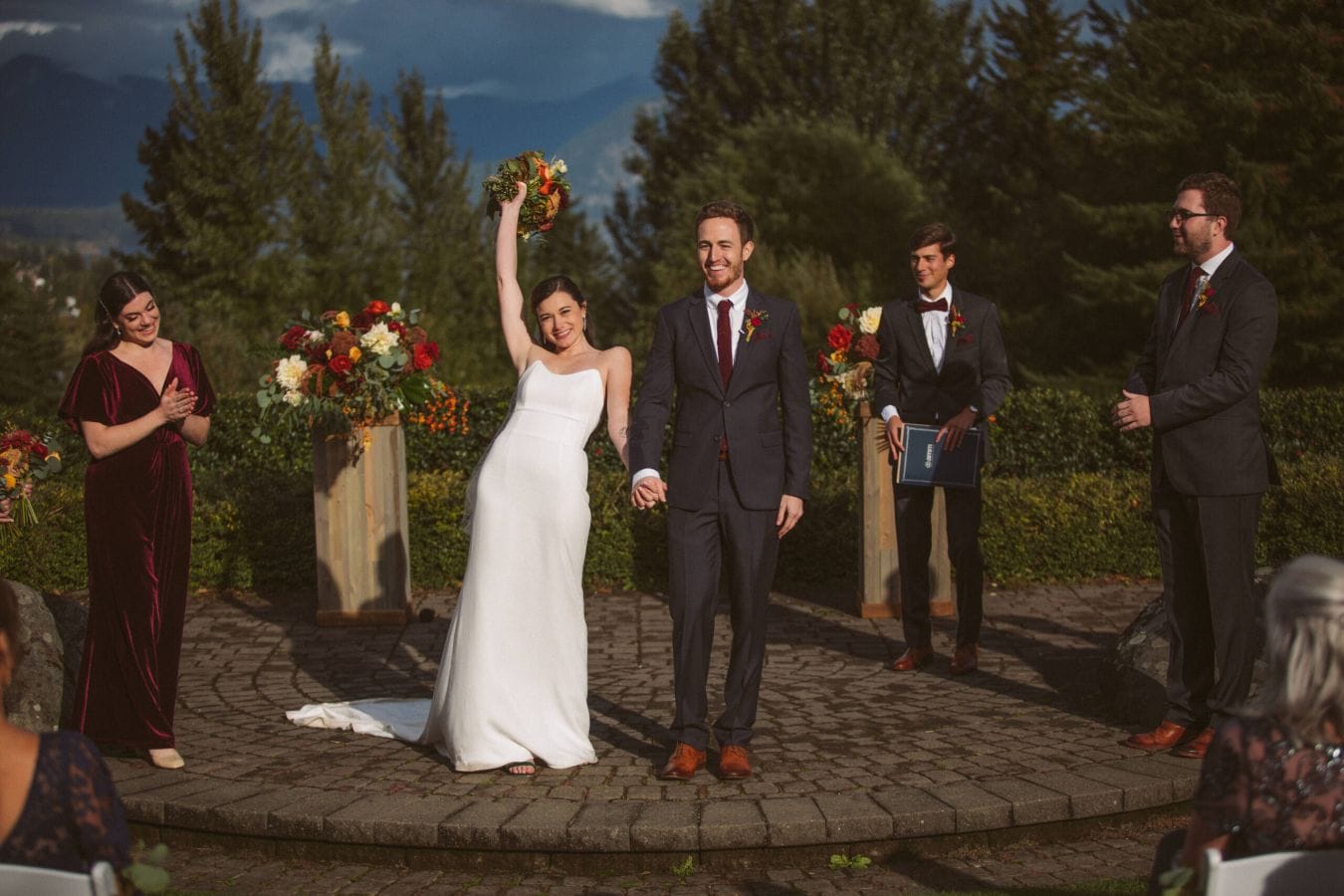 Madison & Tyler wedding at Skamania Lodge, Stevenson, WA — photo 77